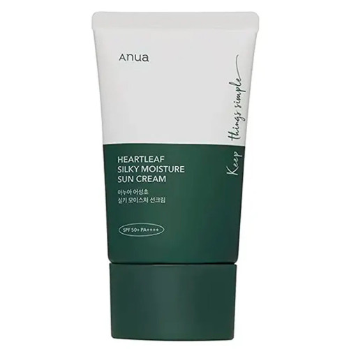 Anua Heartleaf Silky Moisture Sunscreen 50ml