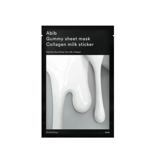 Abib Gummy Sheet Mask Collagen Milk Sticker 27ml