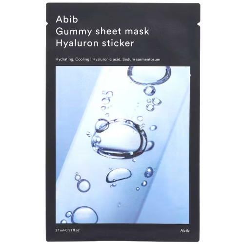 Abib Gummy Sheet Mask Hyaluron Sticker 27ml