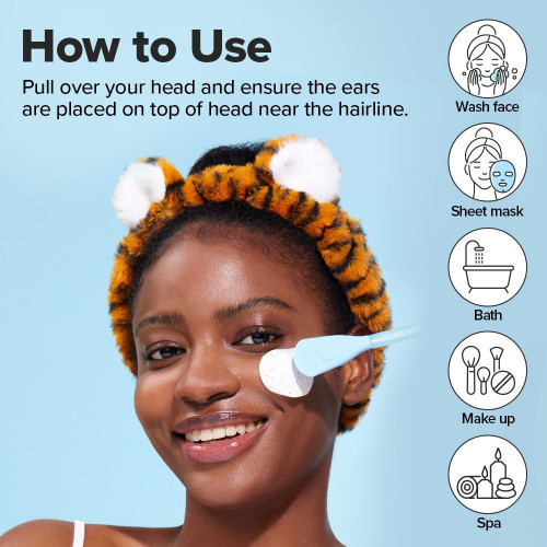 I Dew Care Tiger Headband