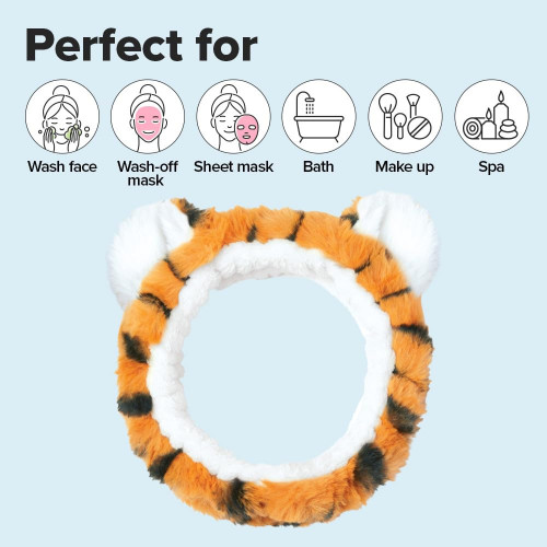 I Dew Care Tiger Headband