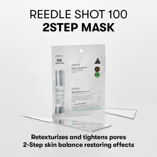 VT Cosmetics Mild Reedle Shot 100 2-Step Mask 25g - 1ks