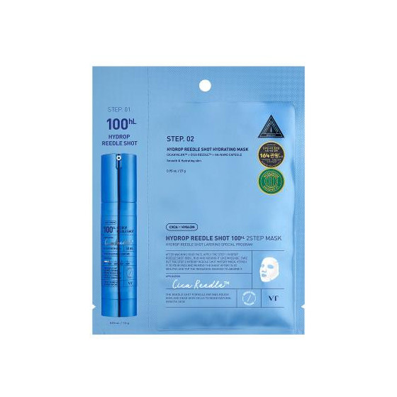 VT Cosmetics Hydrop Reedle Shot® 100hL 2Step Hydrogel Mask 1ks