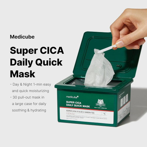 Medicube Super Cica Daily Quick Mask 30ks