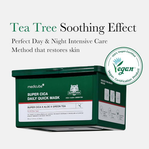 Medicube Super Cica Daily Quick Mask 30ks