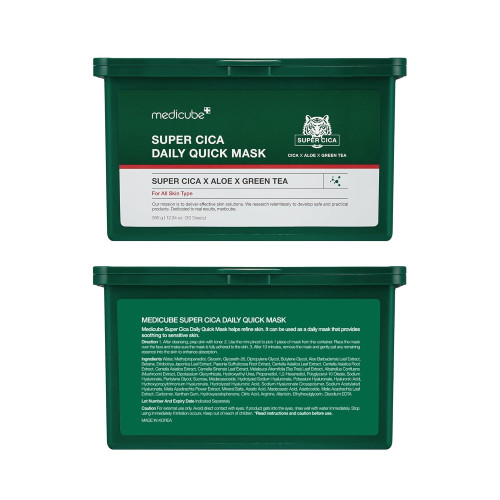 Medicube Super Cica Daily Quick Mask 30ks