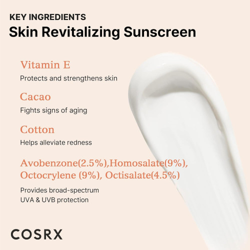 COSRX Vitamin E Vitalizing Sunscreen 50ml