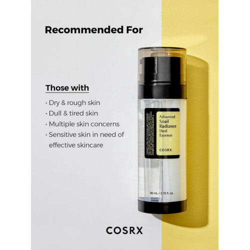 COSRX Advanced Snail Radiance Dual Essence 80ml