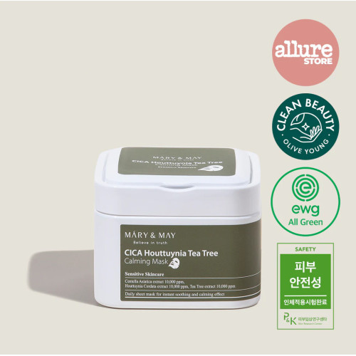 Mary & May Cica Houttuynia Tea Tree Calming Mask (30ea) 400ml
