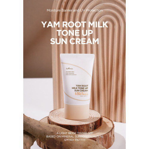 Isntree Yam Root Milk Tone Up Sun Cream 50ml