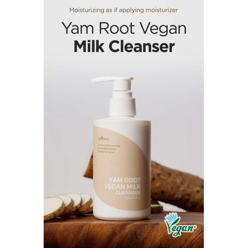 Isntree Yam Root Vegan Milk Cleanser 220ml
