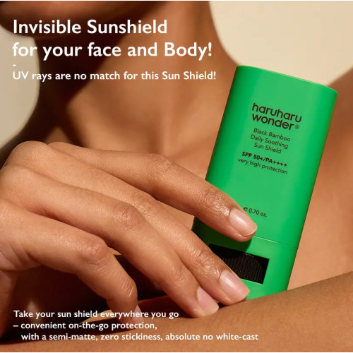 Haruharu Wonder Black Bamboo Daily Soothing Sun Shield SPF50+ PA++++ 20g